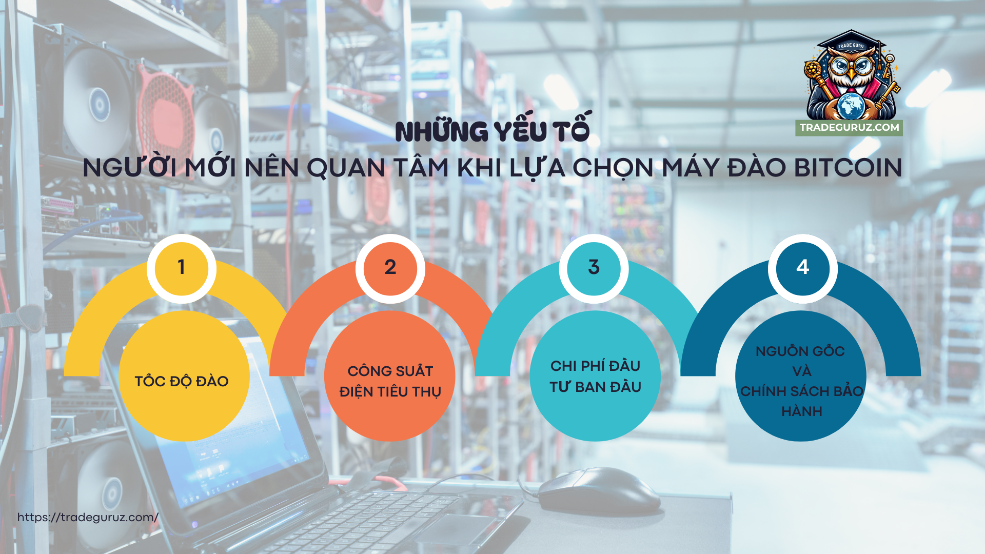 4 yếu tố người mới nên quan tâm khi lựa chọn máy đào Bitcoin